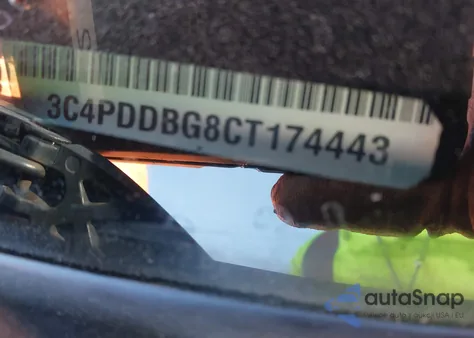 2012 Dodge Journey Sxt из США, поврежденный, VIN 3C4PDDBG8CT174443